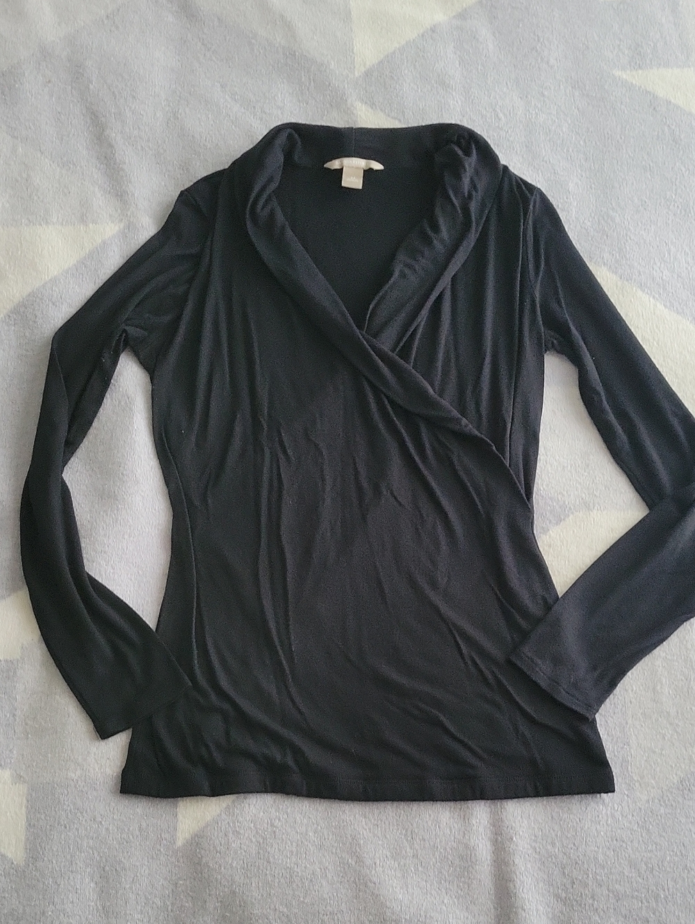 Banana Republic Faux Wrap Top